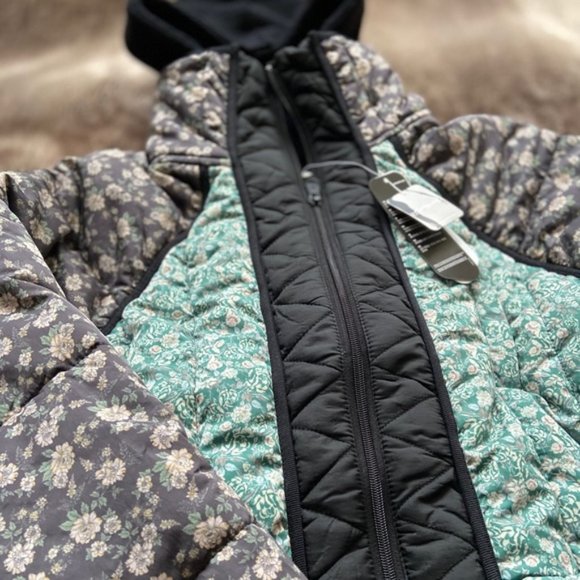 Free People Toledo Longline Printed Puffer - Picture 7 of 14